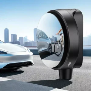 2-in-1 Car Rearview Safety Mirror & Emergency Glass Breaker