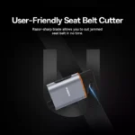 3-in-1 Car Emergency Hammer with Seatbelt Cutter & LED Safety Light 5 50180 fff68e