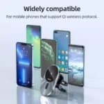15W Magnetic Wireless Car Charger Mount for iPhone 12 & 13 Series 9 50223 bee272