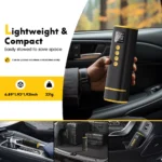 Portable 12V 150PSI Car Tire Inflator with LED Display & Extended Power Cord 7 50300 284aa8