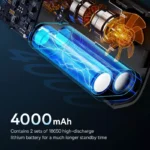 Portable Wireless Car Air Pump with LCD Display – Fast Cordless Tire Inflator 6 50345 791df1