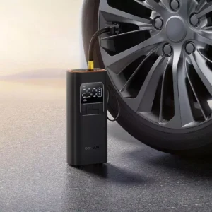 Portable Wireless Car Air Pump with LCD Display – Fast Cordless Tire Inflator