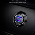 30W Dual Port Car Fast Charger USB & Type-C | Quick Charge 4.0/3.0 9 50366 215da7