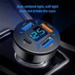 66W 4-Port USB Car Charger with USB-C & QC3.0 Fast Charging 4 50413 91bd80