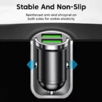 200W Dual USB Car Charger – Fast Charging Adapter with Pull Ring 6 50446 b8ee5f