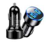 200W Dual USB Car Charger with Quick Charge & LED Display 3 50453-38246b.webp