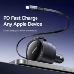 60W Dual Retractable USB-C & Lightning Car Charger 5 50524 467ee8
