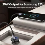 30W USB C Car Charger with PD3.0 and Quick Charge 4.0 7 50545 fb0913