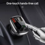 Bluetooth 5.0 FM Transmitter Car Charger with Fast Charging & Handsfree Kit 5 50564 de74ff
