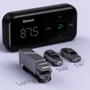 Bluetooth 5.0 FM Transmitter & 3.1A Car Charger