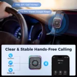 Bluetooth 5.3 AUX Car Adapter with Dual Mics & Hands-Free Calling 6 50679 1547fd