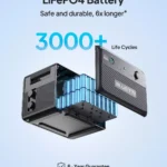 2150Wh LiFePO4 Expansion Battery for Power Station 7 50765 82e65f