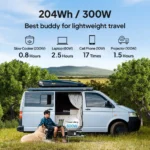Portable 300W 204Wh Solar Power Station with Fast Charging 5 50806 4e22e3