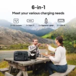 Portable 300W 204Wh Solar Power Station with Fast Charging 6 50806 b43389