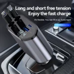 120W 4-in-1 Retractable Car Charger 4 54390 d51c8a