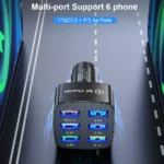 6-Port USB Car Charger with Quick Charge 3.0 7 54416 4ab09f