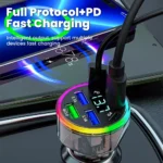 200W 6-Port USB C Car Charger 7 54469 192dc7