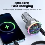 200W 6-Port USB C Car Charger 4 54469 866fcf