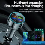 66W Fast Car Charger 4 54480 4e8d35