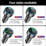 66W Fast Car Charger 6 54480 880db3