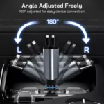 100W Fast Car Charger with 4-in-1 Telescopic Cable & Cigarette Lighter 7 54646 0148c1