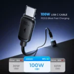 120W 3-Port Car Charger USB C Adapter with Fast Charging 7 54655 3f33f5