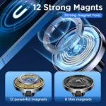 15W Magnetic Wireless Car Charger & Phone Holder for iPhone 16-11 Series 5 54748 0fee46