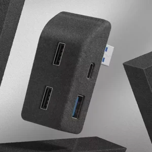 Tesla Glove Box Docking Station with 4-Port Quick Charger & USB Hub
