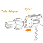 J1772 to Tesla Charger Adapter – Compatible with Model 3, Y, S, X 8 55227 8f764e