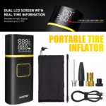 Rechargeable Cordless Tire Inflator – Digital Air Pump for Tesla 9 55268 2fe9e6