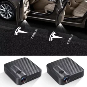 LED Car Door Welcome Light Logo Projector for Tesla