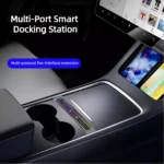 Tesla 27W Fast Charging Docking Station with LED Lights 6 55367 684058