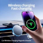 Magnetic Car Phone Holder with 15W Wireless Charger for Tesla 4 55572 bd8742