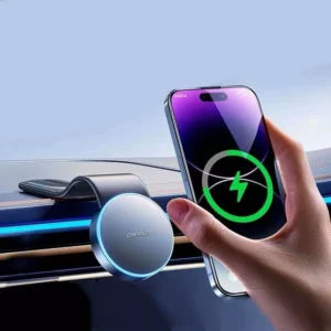 Magnetic Car Phone Holder with 15W Wireless Charger for Tesla