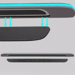 LED Welcome Pedal Threshold Strips for Tesla Model 3/Y - Color Changing & Magnetic 7 55602 4f10ae