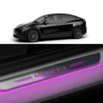 LED Welcome Pedal Threshold Strips for Tesla Model 3/Y - Color Changing & Magnetic 5 55602 973120