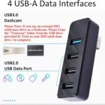 Tesla 4-in-1 USB Hub Docking Station 4 55831 e2e4a9