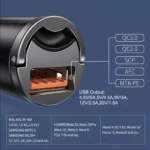 30W Fast Car Charger QC4.0 PPS Quick Charging 8 55946 0d230f