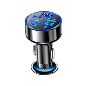 6-in-1 USB C Car Phone Charger Adapter with Dual PD Super Fast Charging
