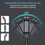 4-in-1 Retractable Car Charger with Starlight Roof, 100W USB-C Fast Charging 6 56044 2dbb3e