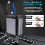 4-in-1 Retractable Car Charger with Starlight Roof, 100W USB-C Fast Charging 5 56044 cf4dcd