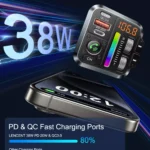 Bluetooth 5.3 FM Transmitter with Hi-Fi Sound & 38W Fast Charging 6 56178 9b73fd