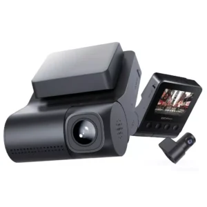 2.7K HD Dash Cam with Front & Rear Recording, GPS, 360° Rotation