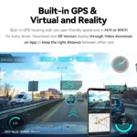 2.7K HD Dash Cam with Front & Rear Recording, GPS, 360° Rotation 7 56250 c4eede