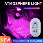 Portable LED Magnetic Car Roof Touch Light with USB Charging 4 56302 af2ddf