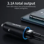 5V 3.1A Dual USB Car Charger for Samsung Devices 4 56327 934ba0