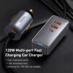 120W PD Fast Car Charger for Apple iPhone, iPad & Type-C Devices 5 56344 58d707