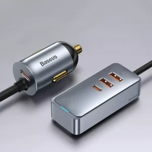 120W PD Fast Car Charger for Apple iPhone, iPad & Type-C Devices