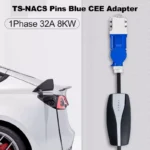 CCS2 to Tesla EV Charging Adapter, 250A Rapid Charging Converter 4 56499 298057
