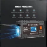 12V 8A Automatic Car Battery Charger with Digital Display - Smart Pulse Repair 5 56628 1c03ac